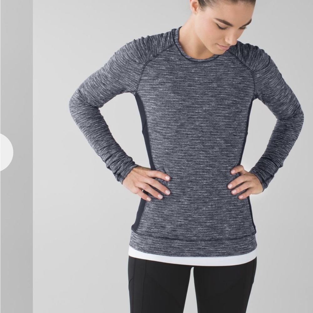 Lululemon Think Fast Long Sleeve size 8 Like New